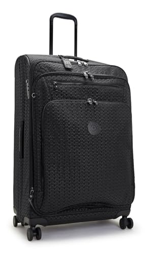 Thumbnail 1 de Kipling New Youri Spin L: maleta extensible y vertical Signature Emb Negro