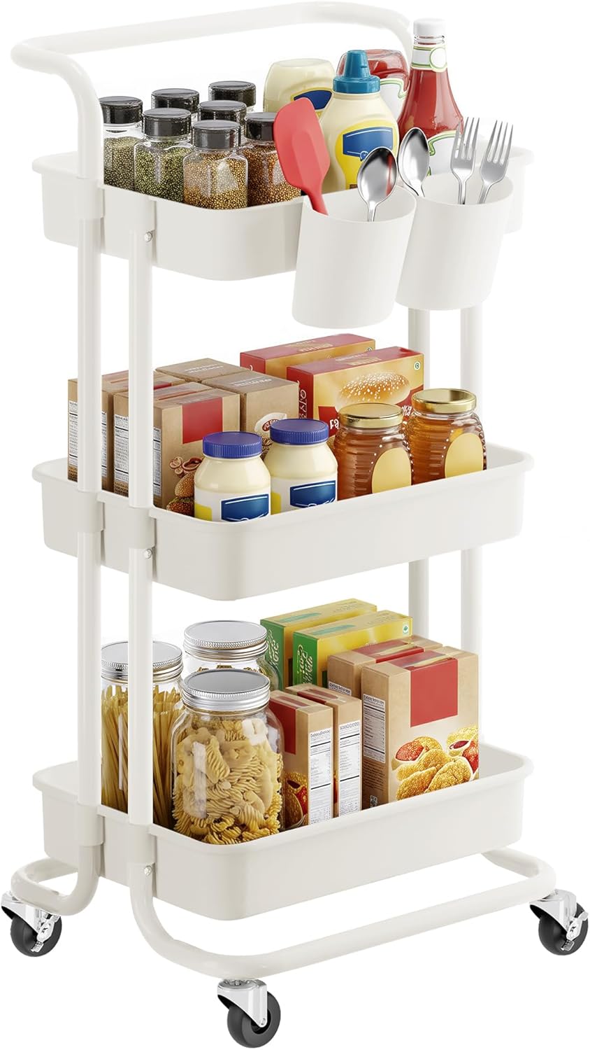 Detalle de SONGMICS Carrello Scorrevole 3 livelli