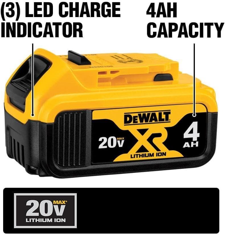 Thumbnail 2 de DEWALT Grease Gun Kit 20V MAX with 4.0Ah Battery and Charger (DCGG571M1)