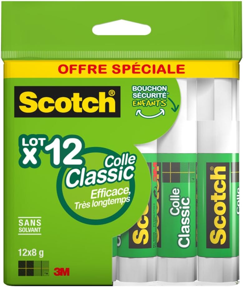 Thumbnail 6 de Scotch 85372 bĂąton colle 8 g đ