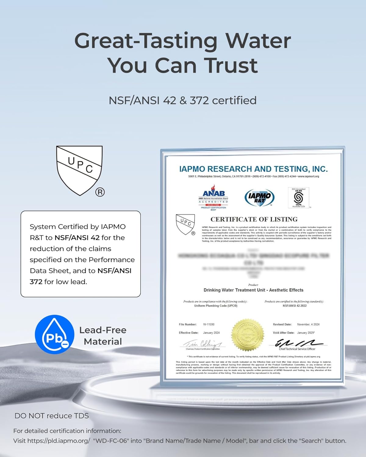 Thumbnail 3 de Waterdrop Water Filter Tap 1 Filter included 🚰