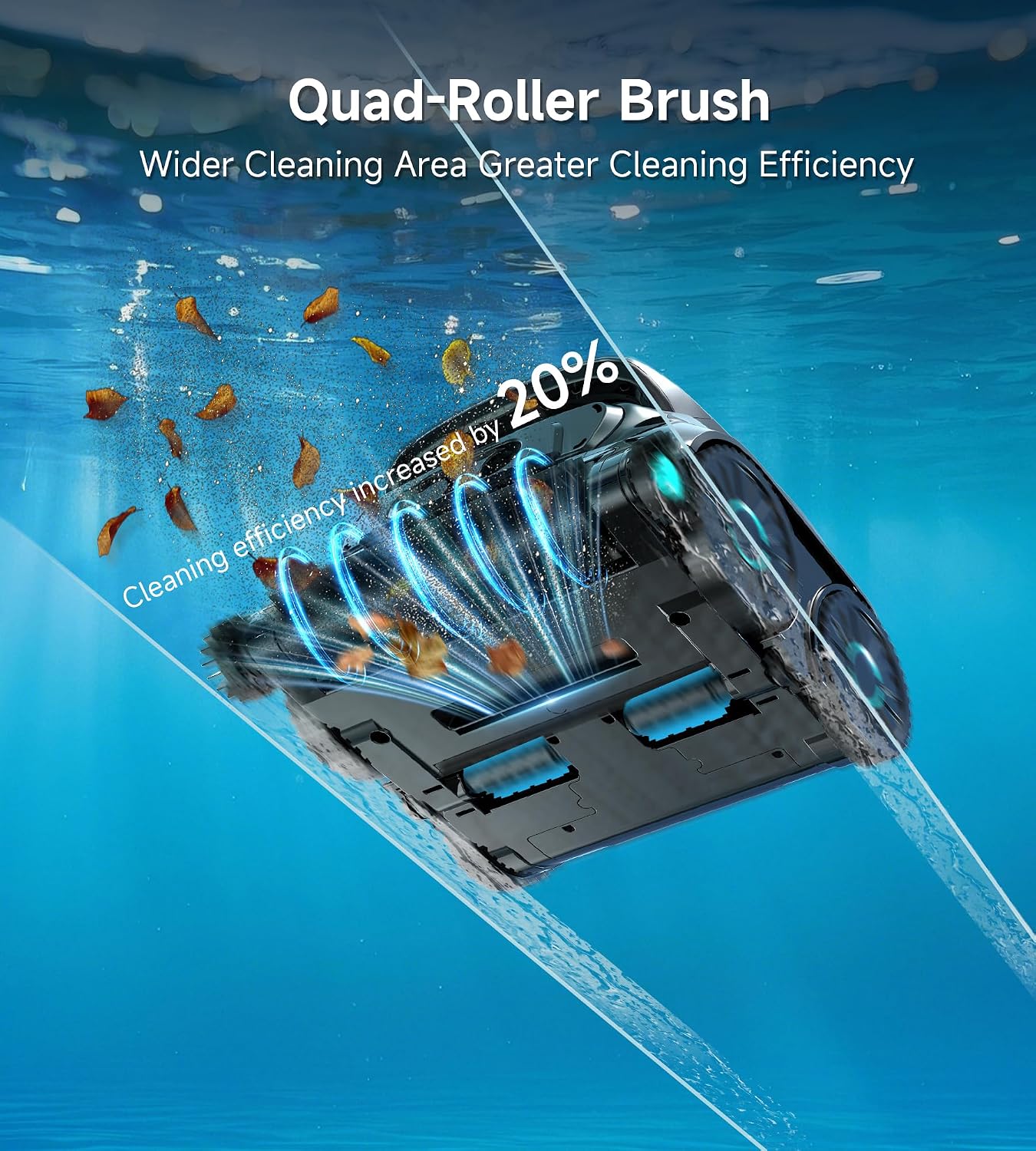 Detalle 2 de WYBOT Cordless Robotic Pool Vacuum