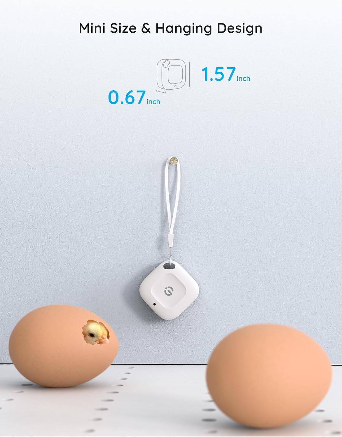 Detalle 1 de GoveeLife 262ft Bluetooth Thermometer Hygrometer with app notifications and 2-year data export