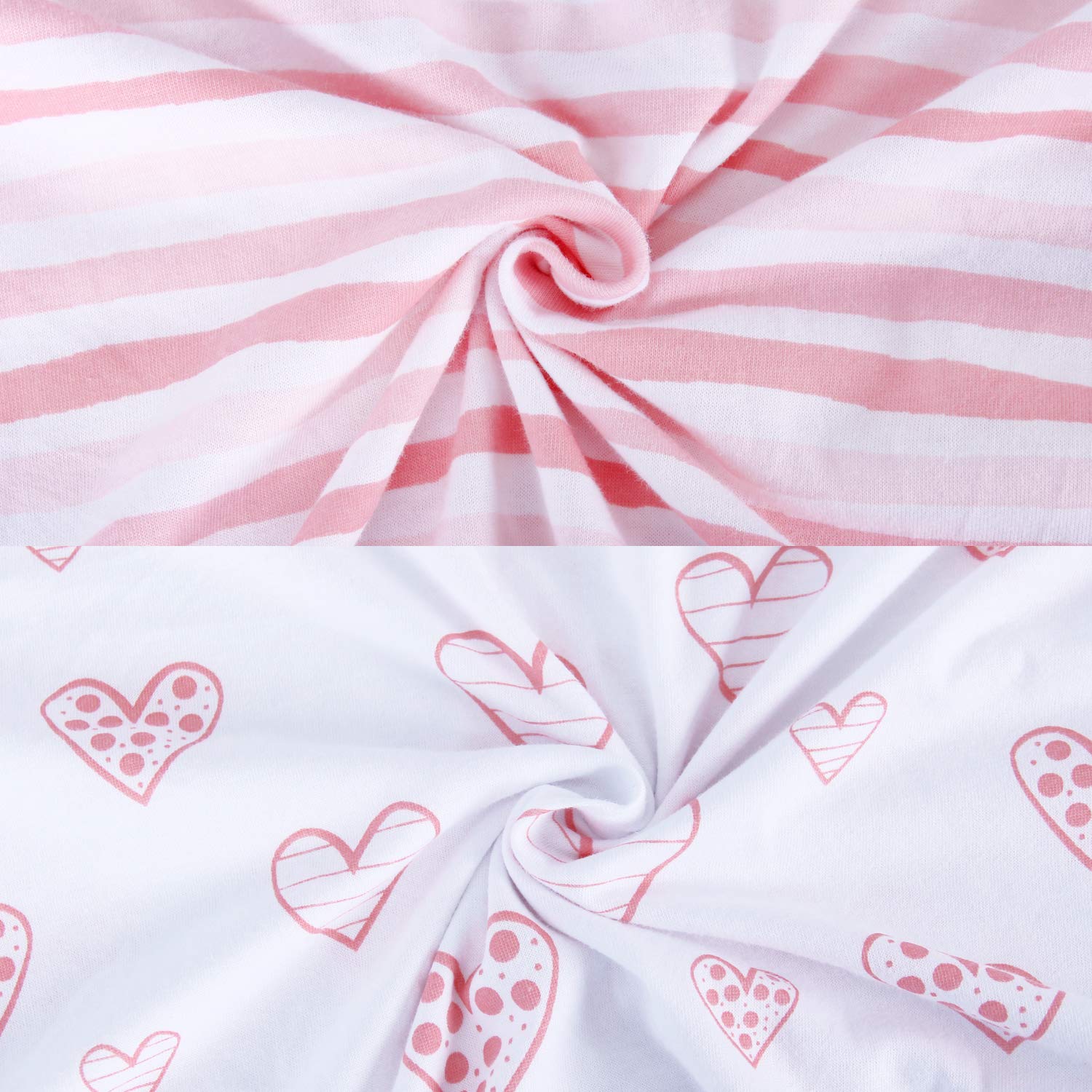 Detalle de Biloban Bassinet Sheets for GROWNSY and Semphis, 100% Cotton 2-Pack