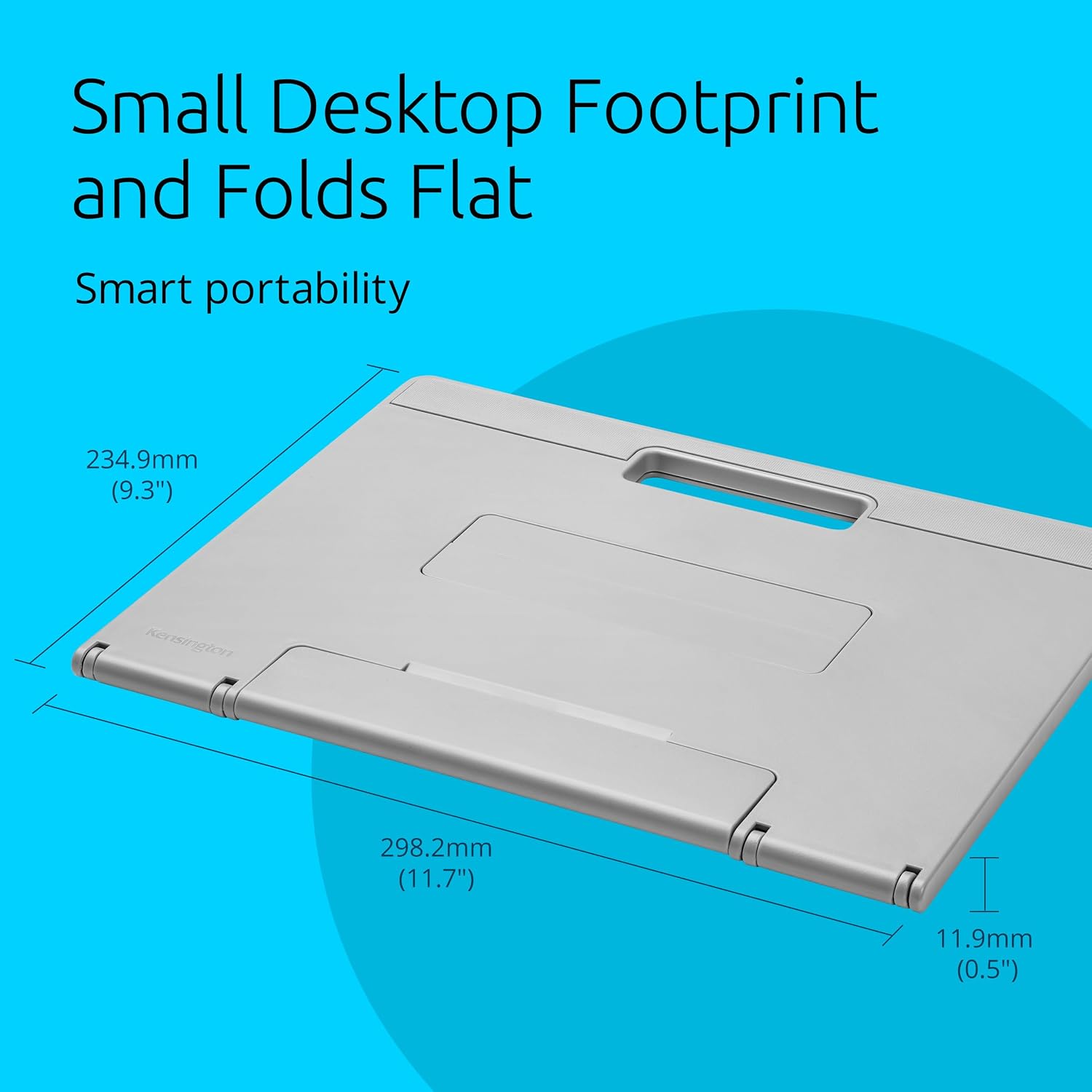 Thumbnail 5 de Kensington Easy Riser Go with SmartFit (K50420EU) – Rehausseur ergonomique et ventilé pour portable jusqu’à 17