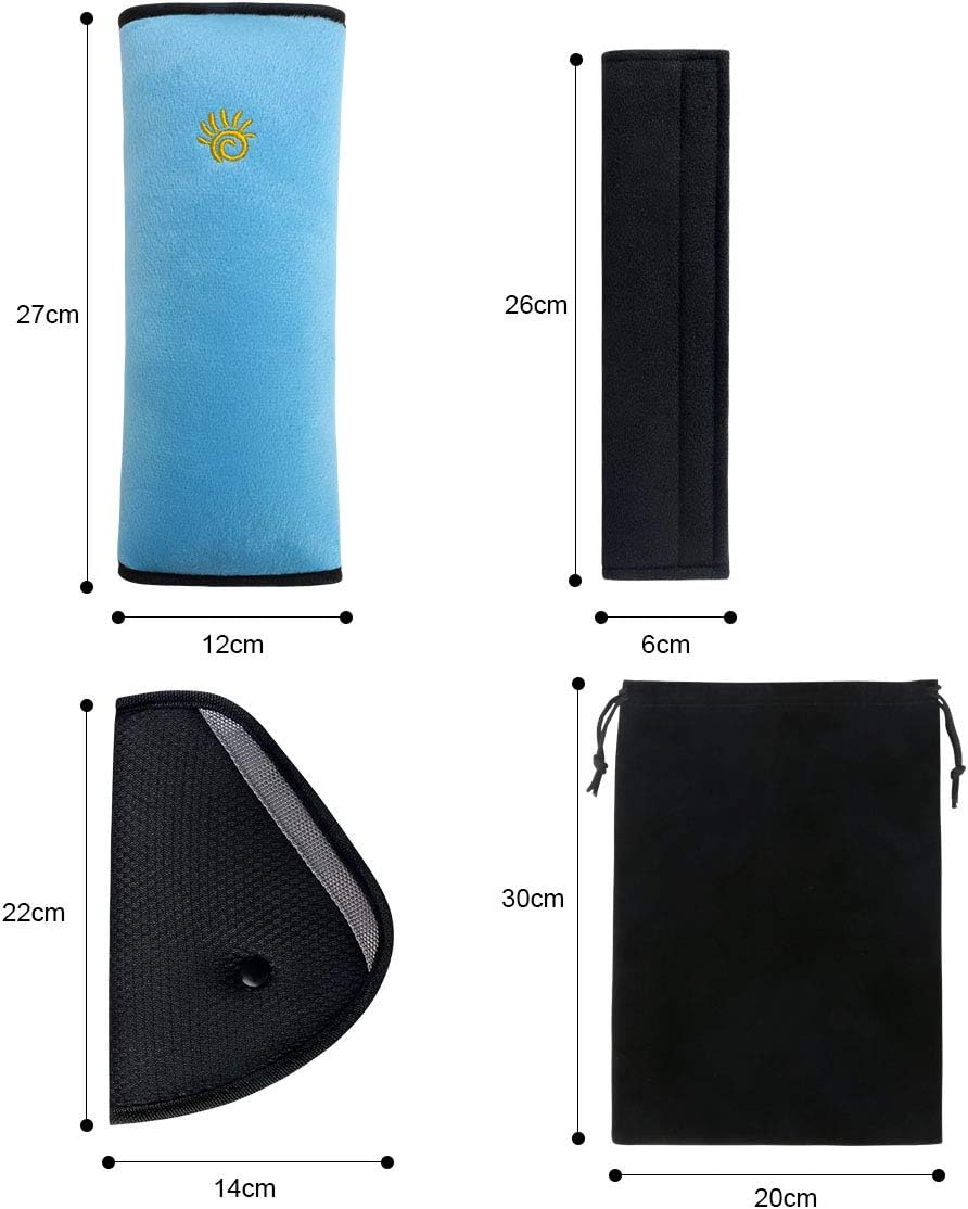 Thumbnail 1 de URAQT Car Seat Belt Pad: 4-in-1 Comfort for Kids and Adults