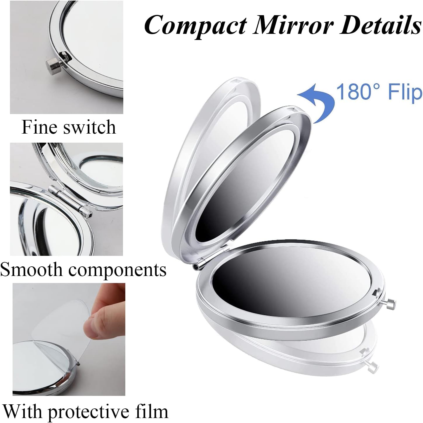 Thumbnail 4 de PLITI To My Daughter Compact Mirror From Mom Dad – A Thoughtful Graduation Keepsake