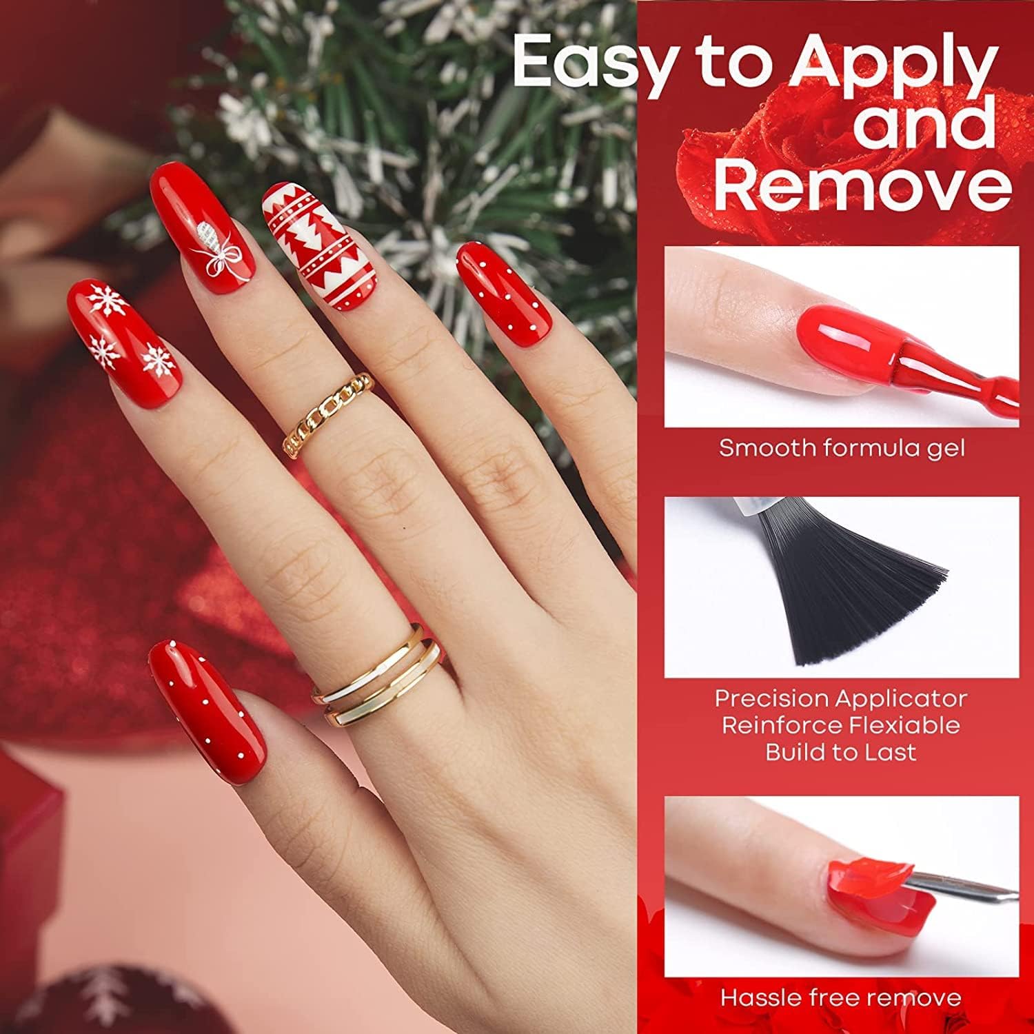 Thumbnail 4 de Modelones Vernis Semi Permanent UV “Série Rouge” – coffret de 6 couleurs