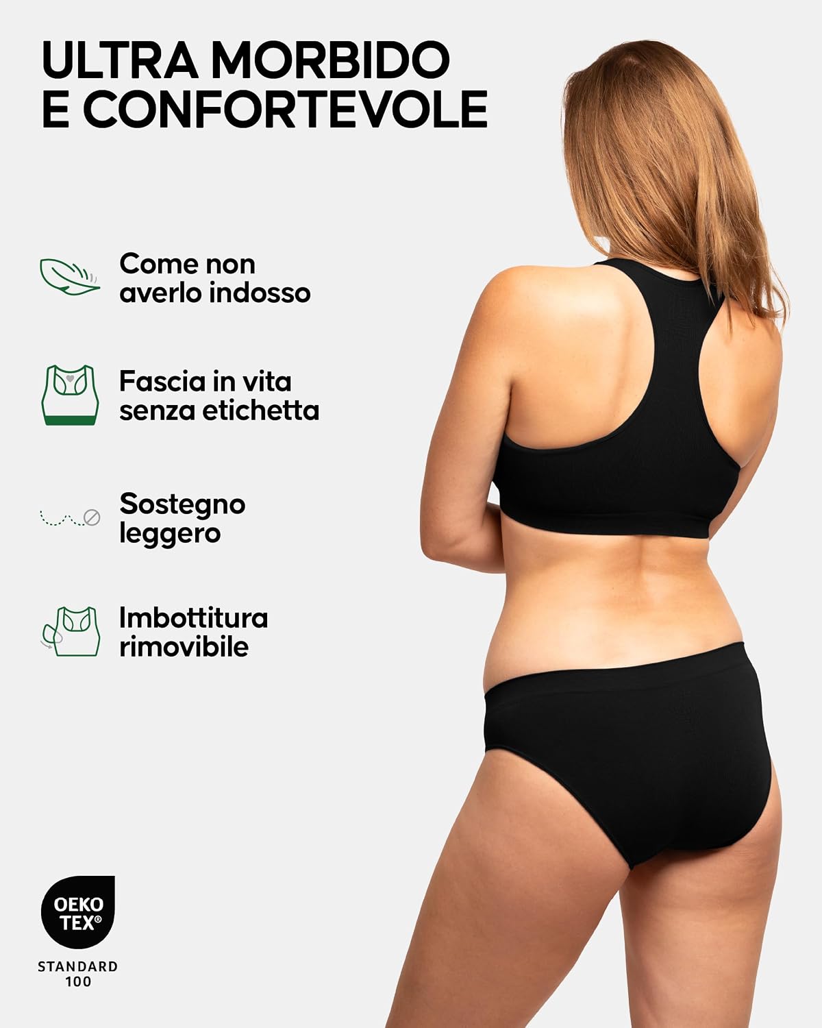 Thumbnail 1 de Danish Endurance Reggiseno Senza Ferretto Bamboo
