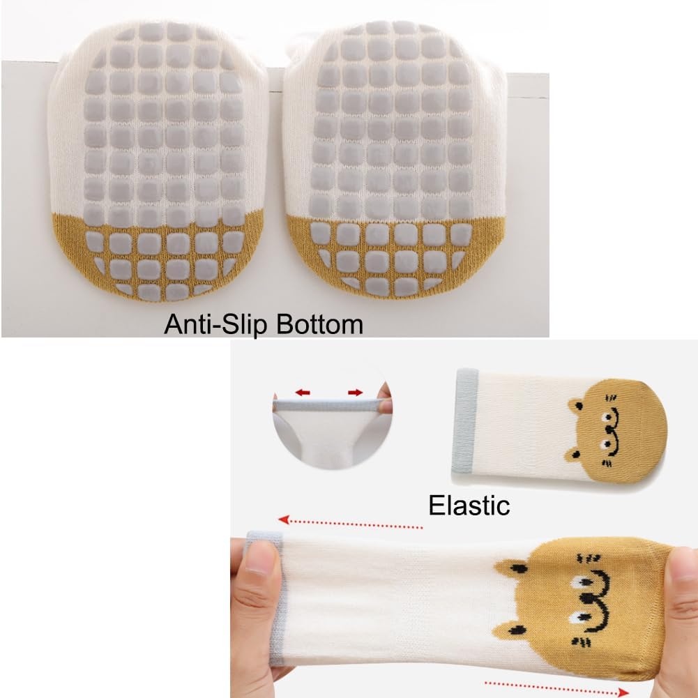 Thumbnail 5 de Exemaba Rutschfeste Socken für Baby – 5 Paar Anti-Rutsch-Sport-Socken
