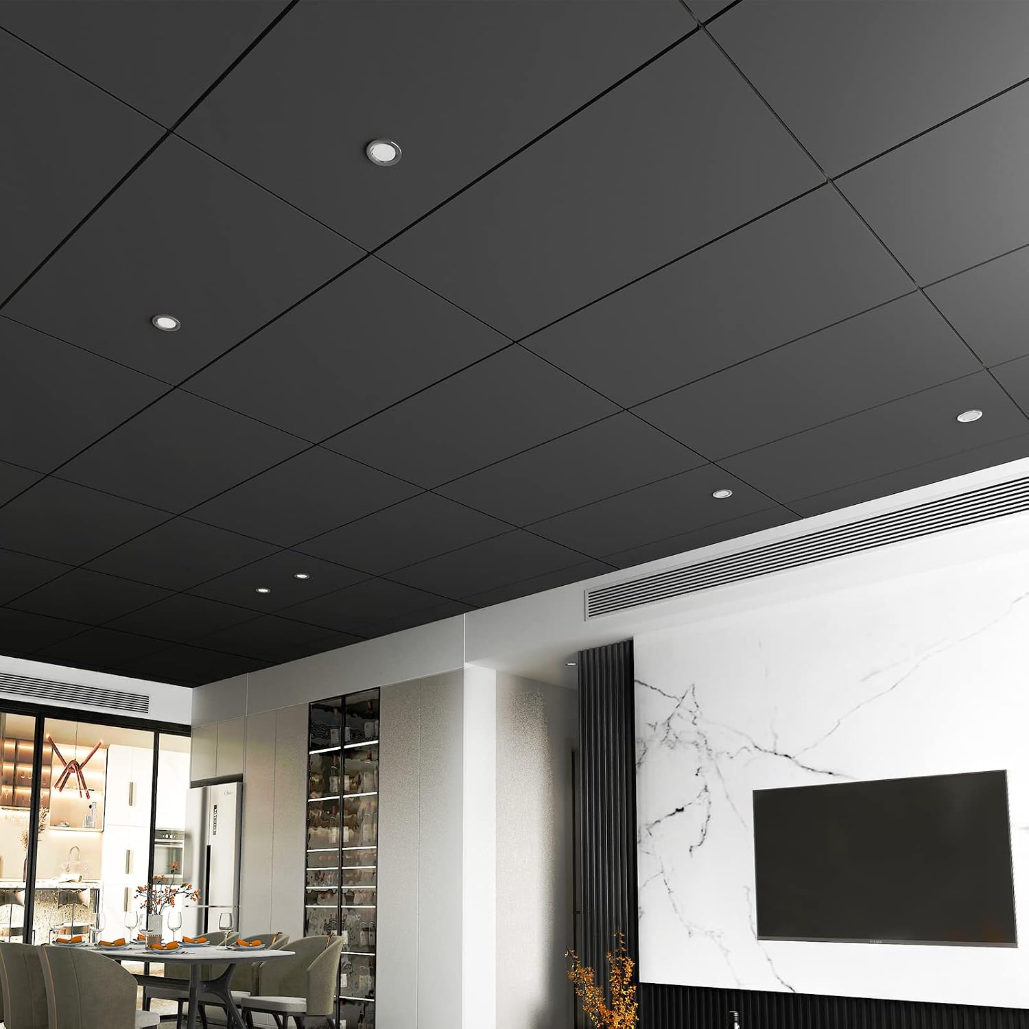 Detalle de Art3d PVC Ceiling Tiles