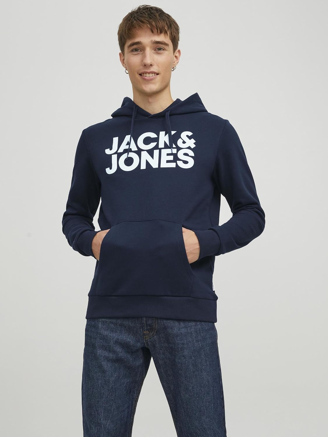 Detalle 2 de Jack & Jones Jjecorp Sweat à capuche homme — lot 1