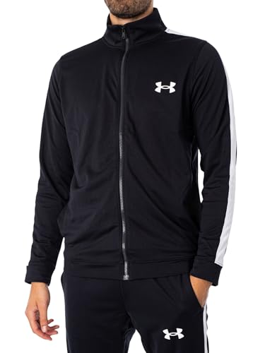 Detalle de Under Armour Hombre UA Knit Track Suit Shirt: chándal cómodo y cálido para entrenamiento e invierno
