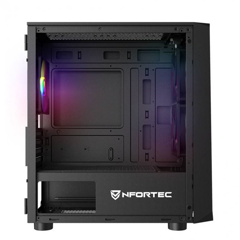 Detalle de Nfortec Dys ARGB Caja MicroATX 330 mm gráfico