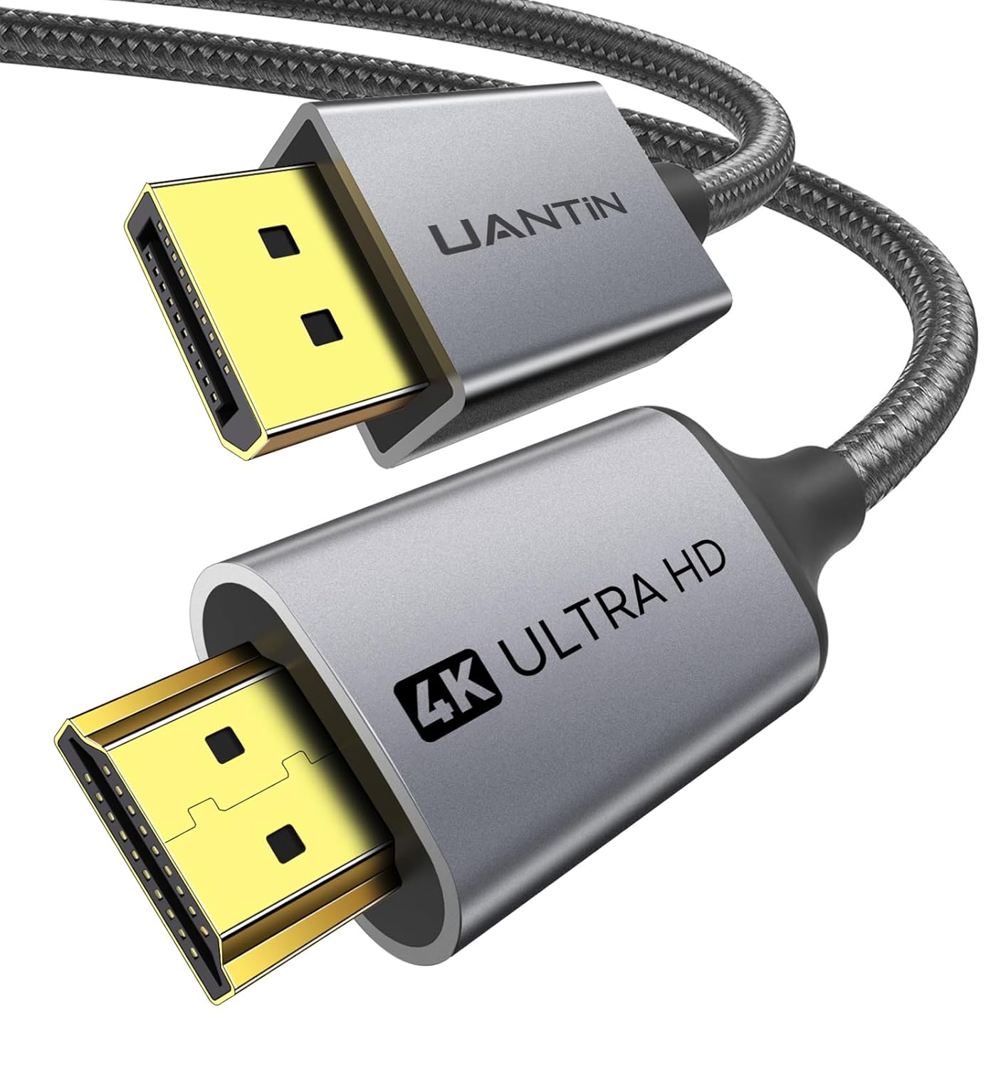 UANTIN 4K DisplayPort to HDMI Cable 6Ft