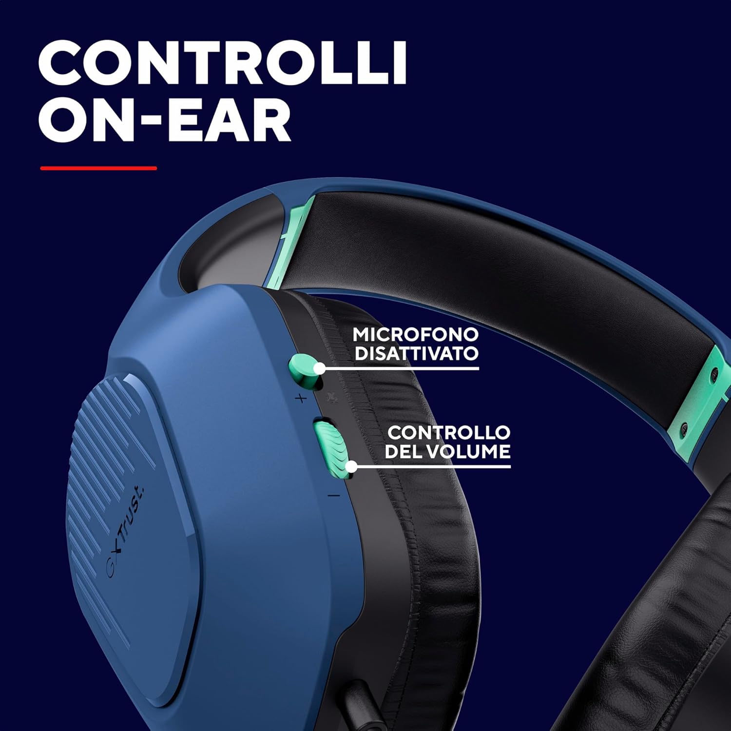 Thumbnail 5 de GXTrust Rayne 418B Cuffie Gaming leggere