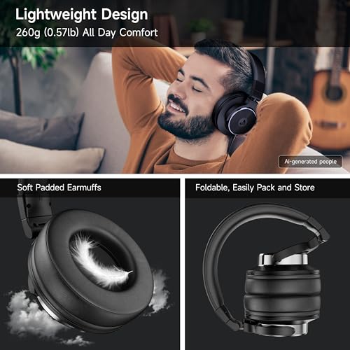 Thumbnail 4 de Syndesmos Wired Headphones: Over-Ear Studio Monitoring & DJ Mixing