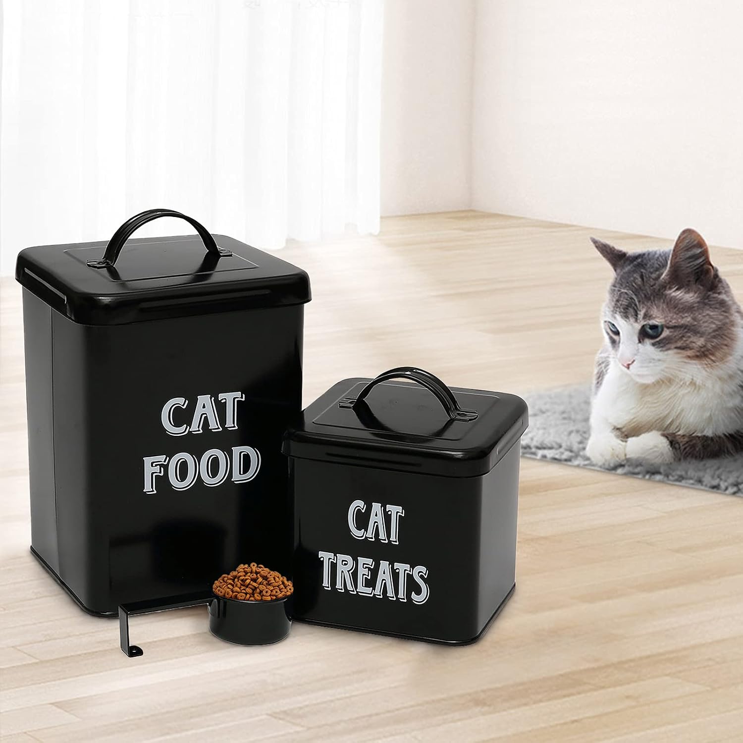 Thumbnail 1 de Morezi Pet Food Containers 5 lb set
