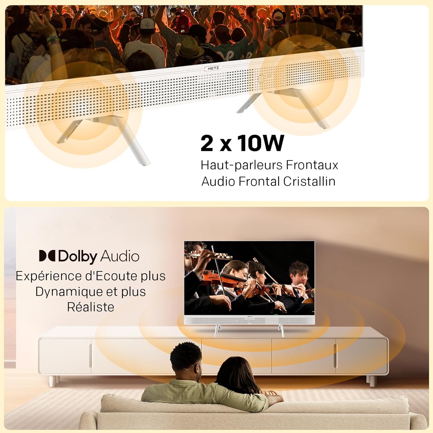 Thumbnail 6 de Metz Portable Smart TV 32" (80 cm) QLED + Google TV — Léger, portable et connecté