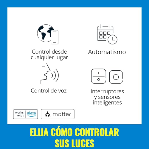 Thumbnail 6 de WiZ Foco Inteligente LED de cristal GU10 RGB (4 uds) – compatible con Alexa, Google Assistant y Apple Home