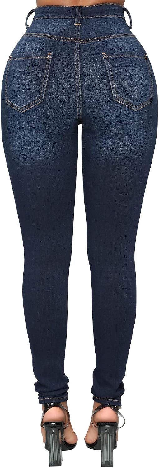 Thumbnail 3 de KUNMI Classic High Waisted Skinny Jeans 1️⃣0️⃣