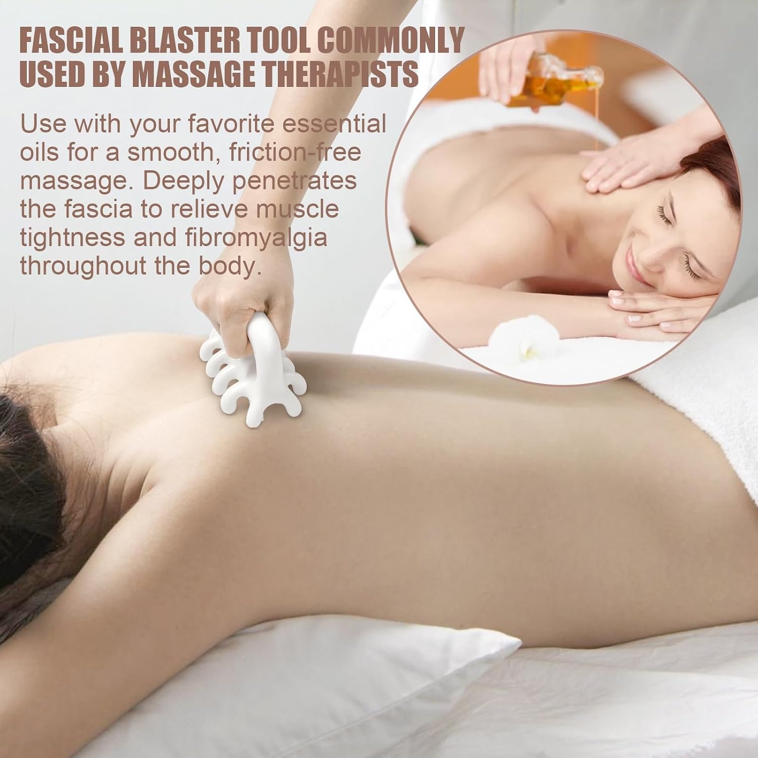 Thumbnail 3 de VEMOKY ccb44152-cfb0-4dce-87c3-f33e6e80a8dd Fascia Massage Tool, Manual, 21 Contacts