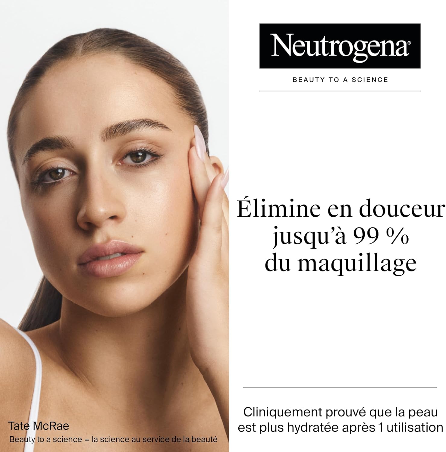 Detalle 2 de Neutrogena Eau Micellaire Triple Action Hydro Boost – Démaquillant hydratant, 400 ml