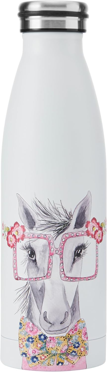 Detalle de Mikasa Tipperleyhill dubbelwandige drinkfles 500 ml met paardenprint