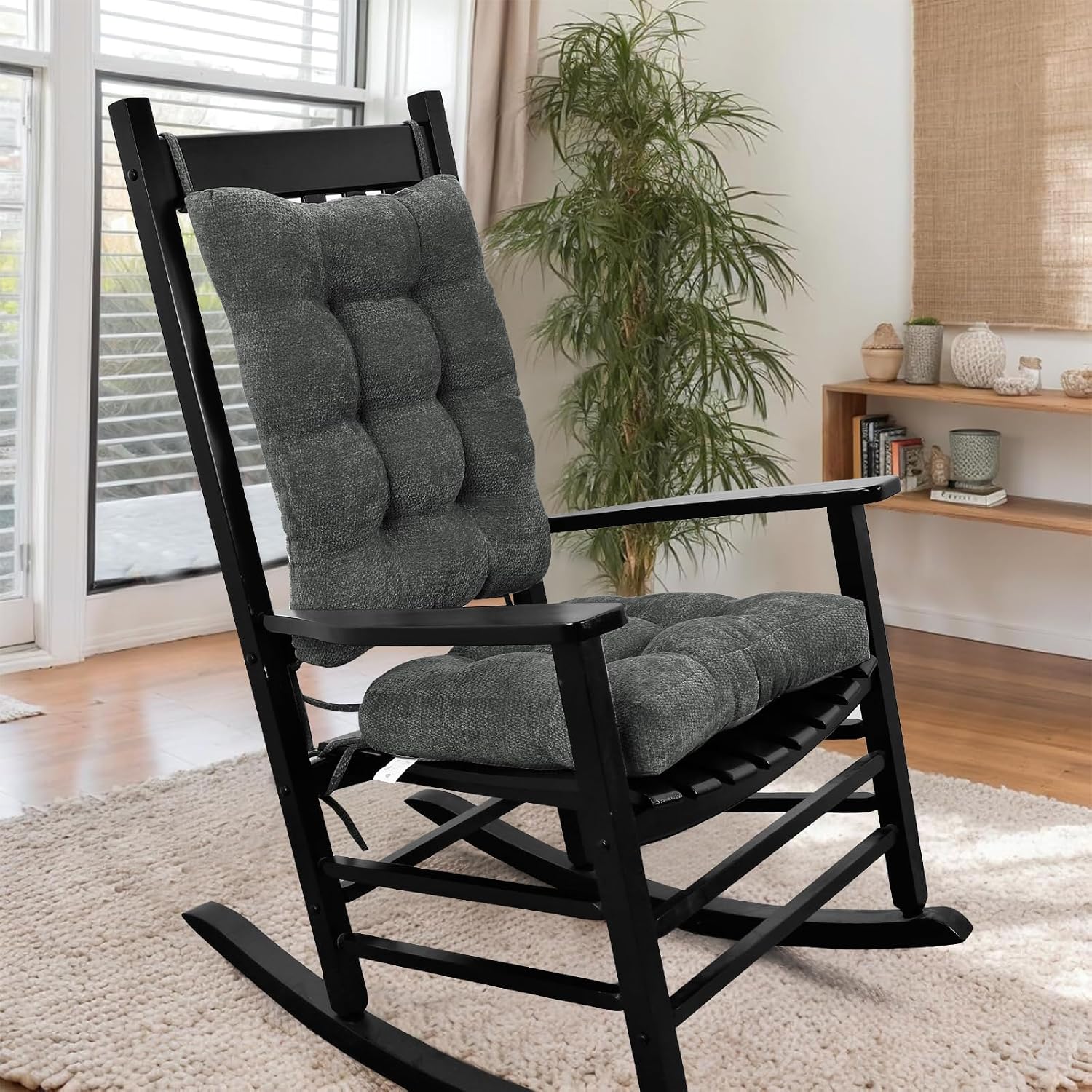 Detalle 2 de Glyzia Rocking Chair Cushion Set, Chenille