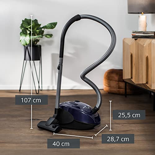 Detalle de Siemens Staubsauger mit Beutel synchropower VS06B1110 – leistungsstark, hygienisch und kompakt