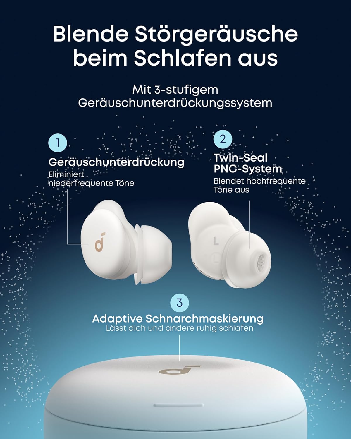 Thumbnail 3 de Soundcore Sleep A30 von Anker – Schlafkopfhörer mit adaptiver Schnarchmaskierung