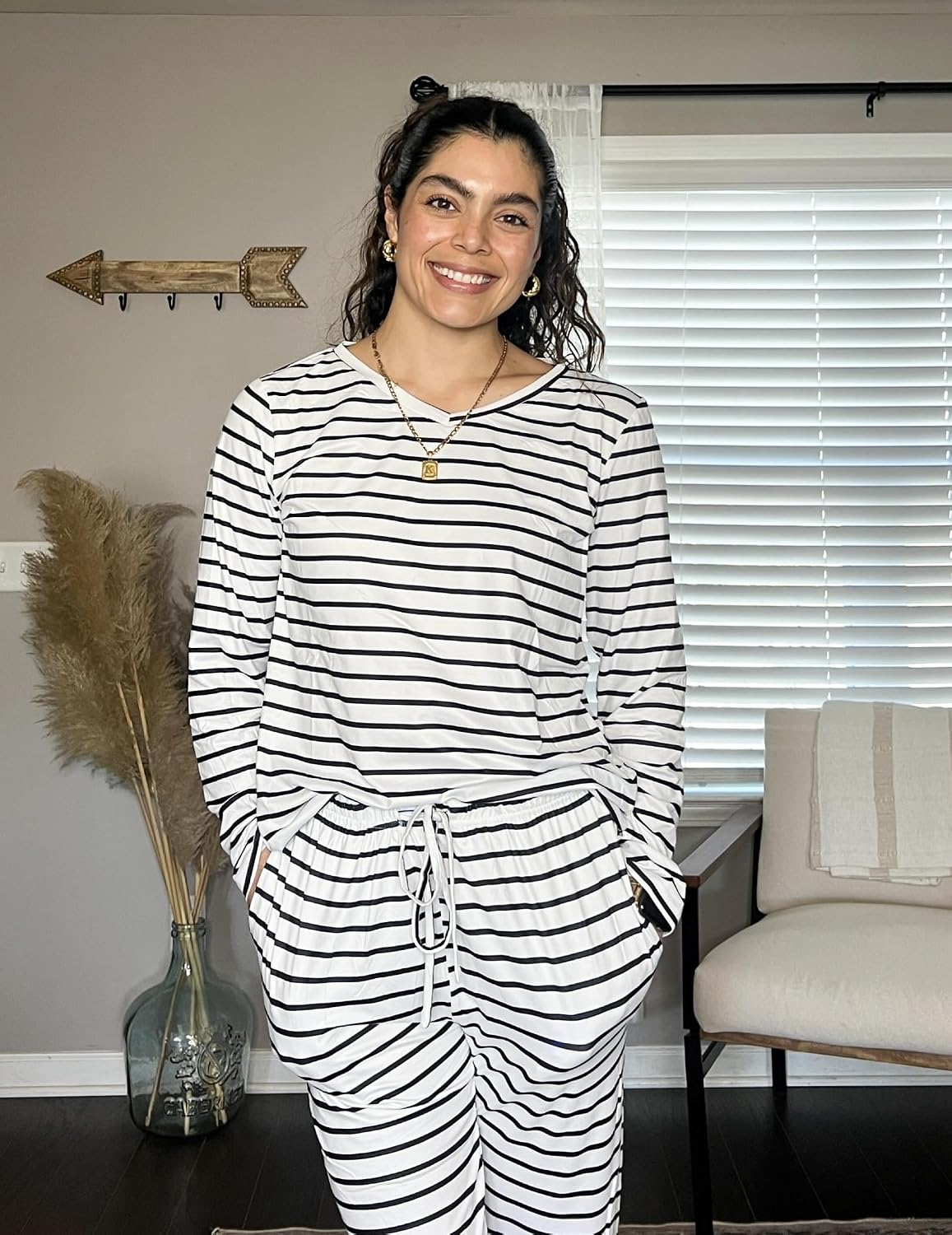 Thumbnail 4 de Ekouaer Women's Pajama Sets, 2-Pack