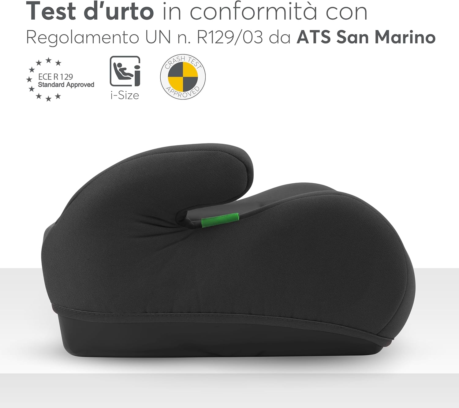 Detalle de KikkaBoo i-UP Rialzo auto: sicurezza i-Size per bambini 22–36 kg (125–150 cm)