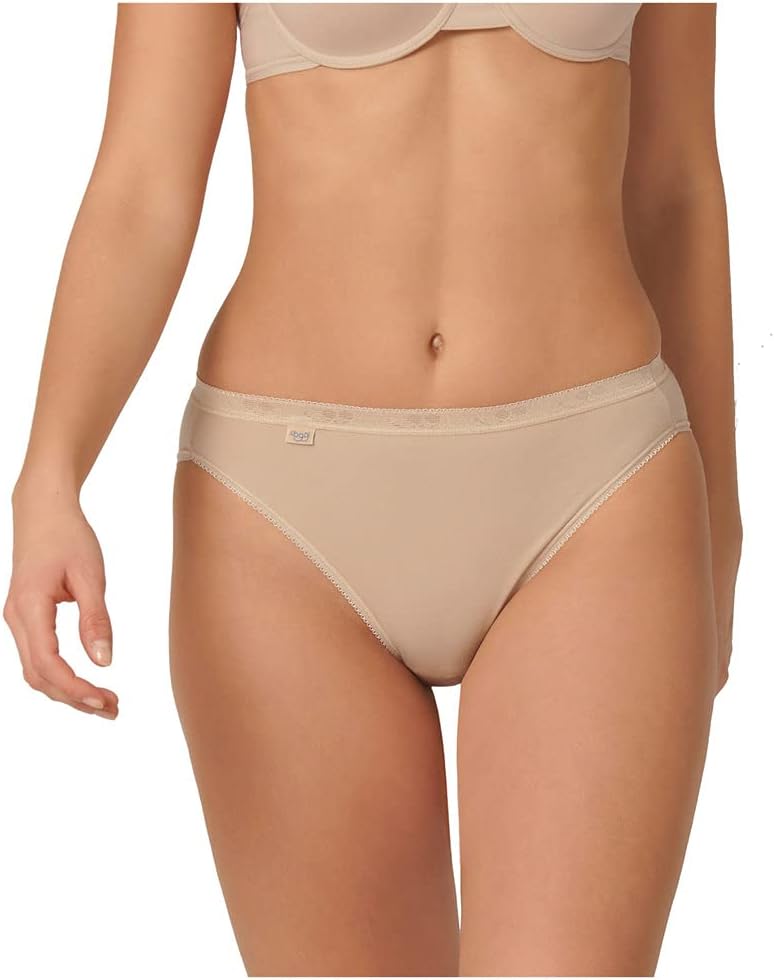 Thumbnail 3 de Sloggi Basic+ Midi C3P Briefs Femme (lot Twin) en coton doux