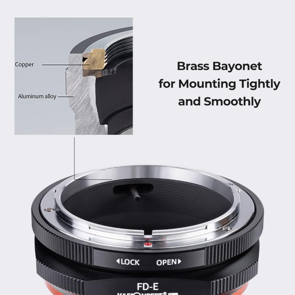Thumbnail 3 de K&F CONCEPT M13105 FD-NEX Adapter für Sony