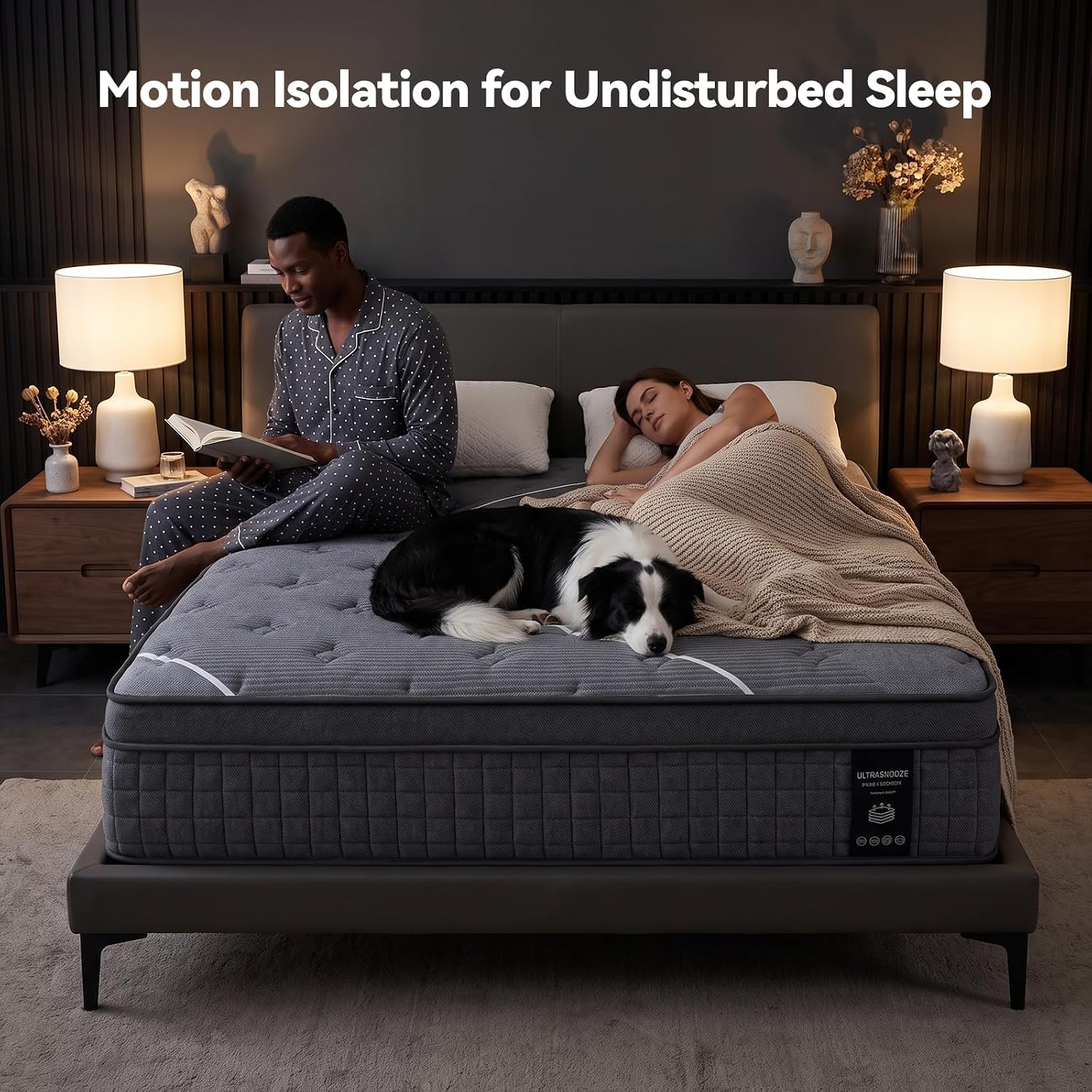 Thumbnail 6 de MORSEN MR0910 Twin Hybrid Mattress, 10-Inch Cooling Gel Foam and Pocket Coils