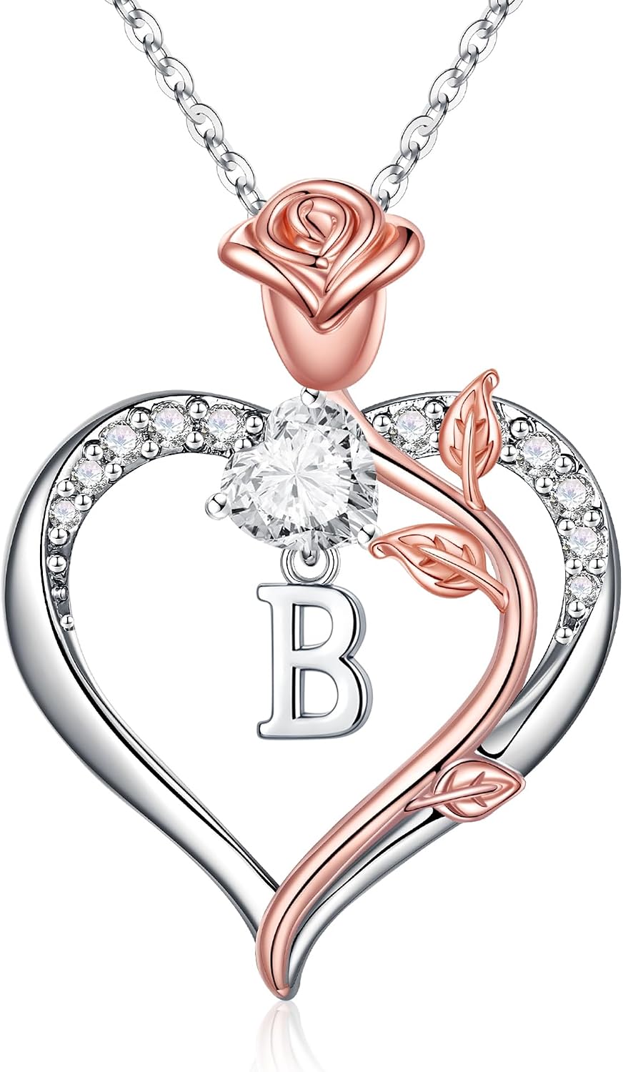 Thumbnail 6 de TINGN Rosen Herz Kette 45,7 cm đ