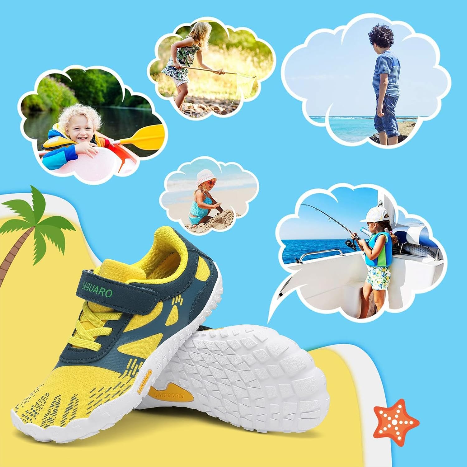 Thumbnail 6 de Saguaro Scarpe Trail Bambini