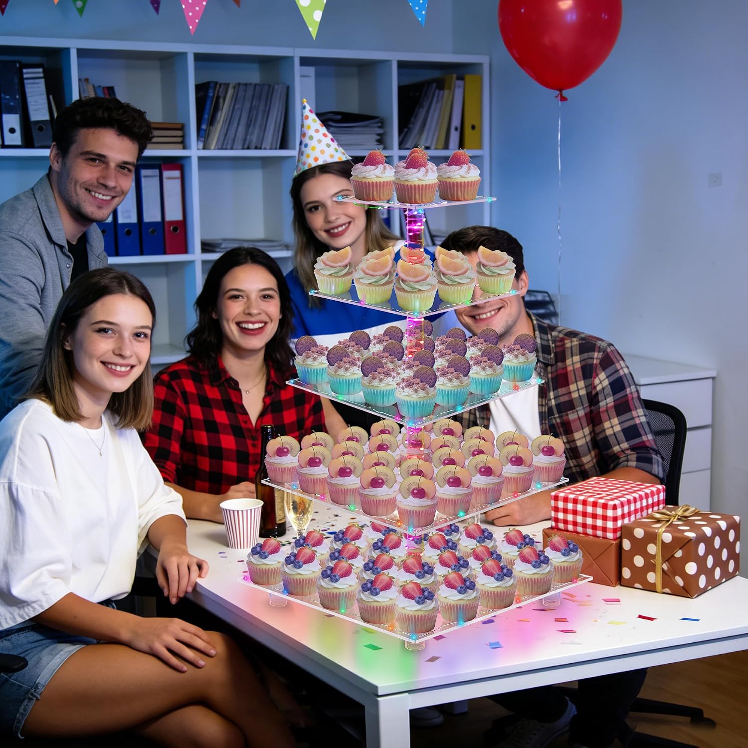 Thumbnail 4 de YestBuy Cupcake Stand 5-Tier cupcake tower ๐ง
