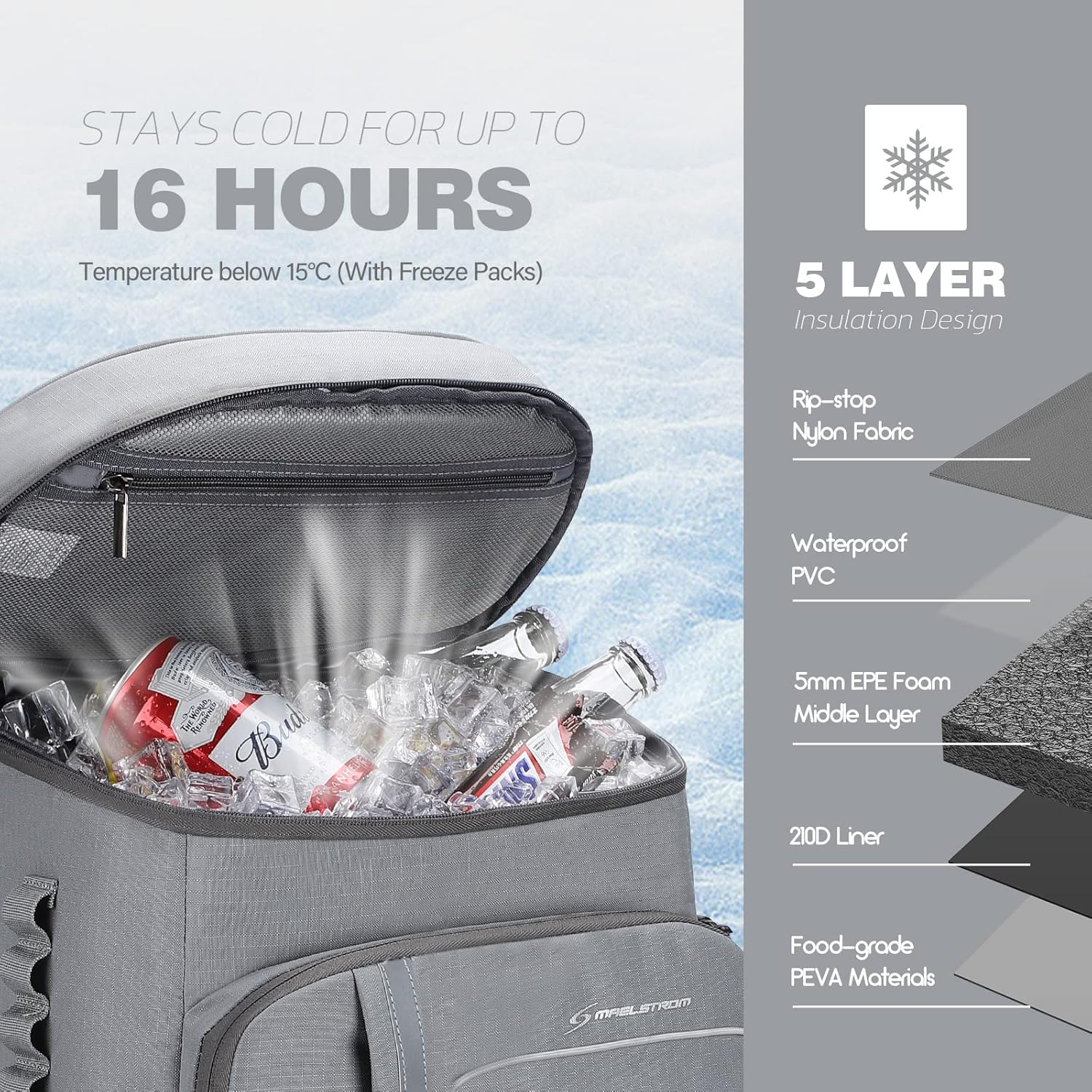 Thumbnail 1 de Maelstrom Insulated Leak-Proof Cooler Backpack