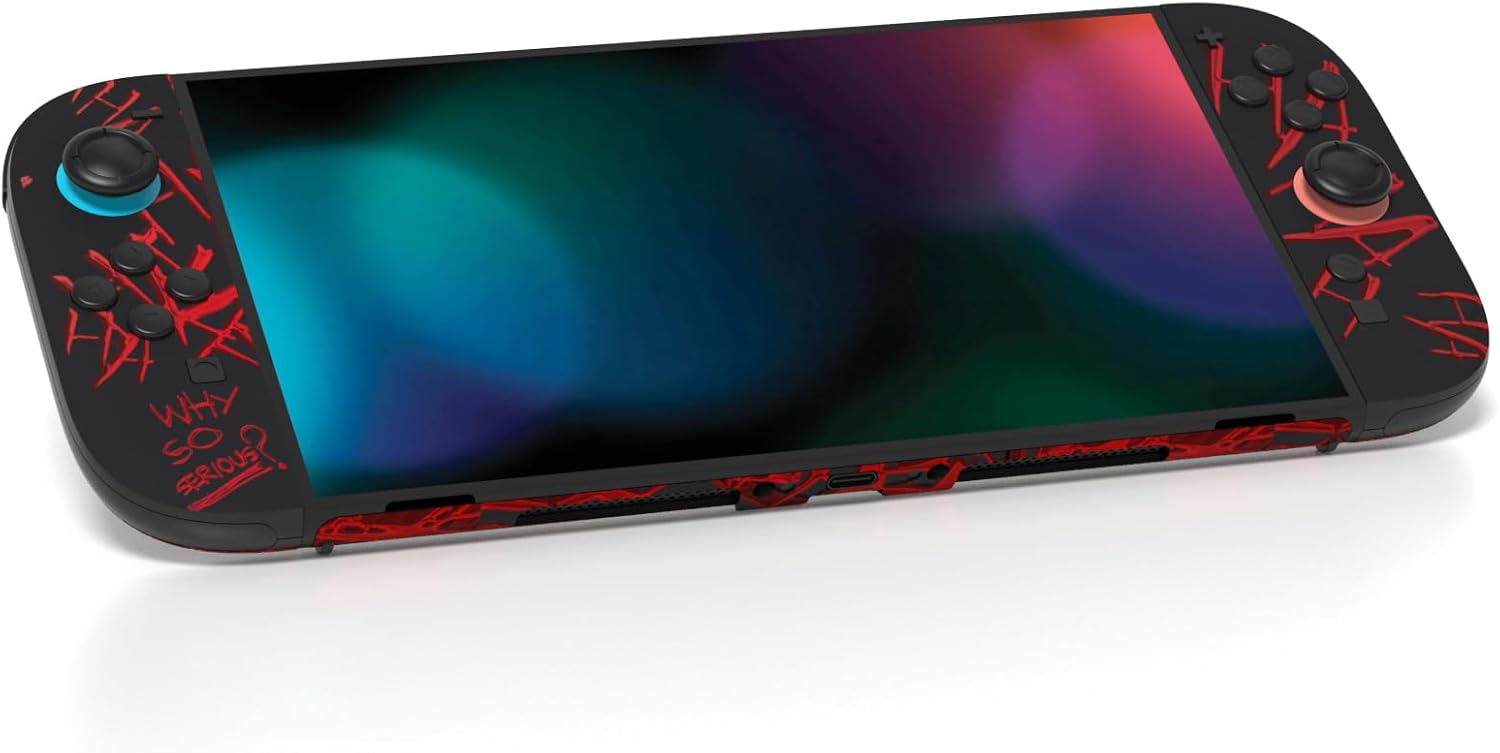 Thumbnail 1 de PlayVital Full Set Protective Skins for Nintendo Switch 2 Console & Joycon – Clown Hahaha vinyl decal wrap