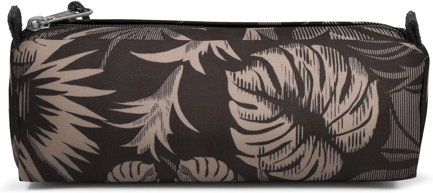 Detalle de Eastpak Brize Black Grey — Single hydrofuge avec motif feuilles tropicales