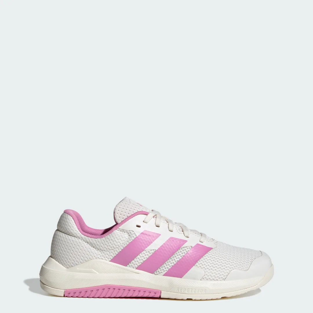 Detalle de Zapatilla de entrenamiento Dropset Base de Adidas — rendimiento y estilo en color Blanco