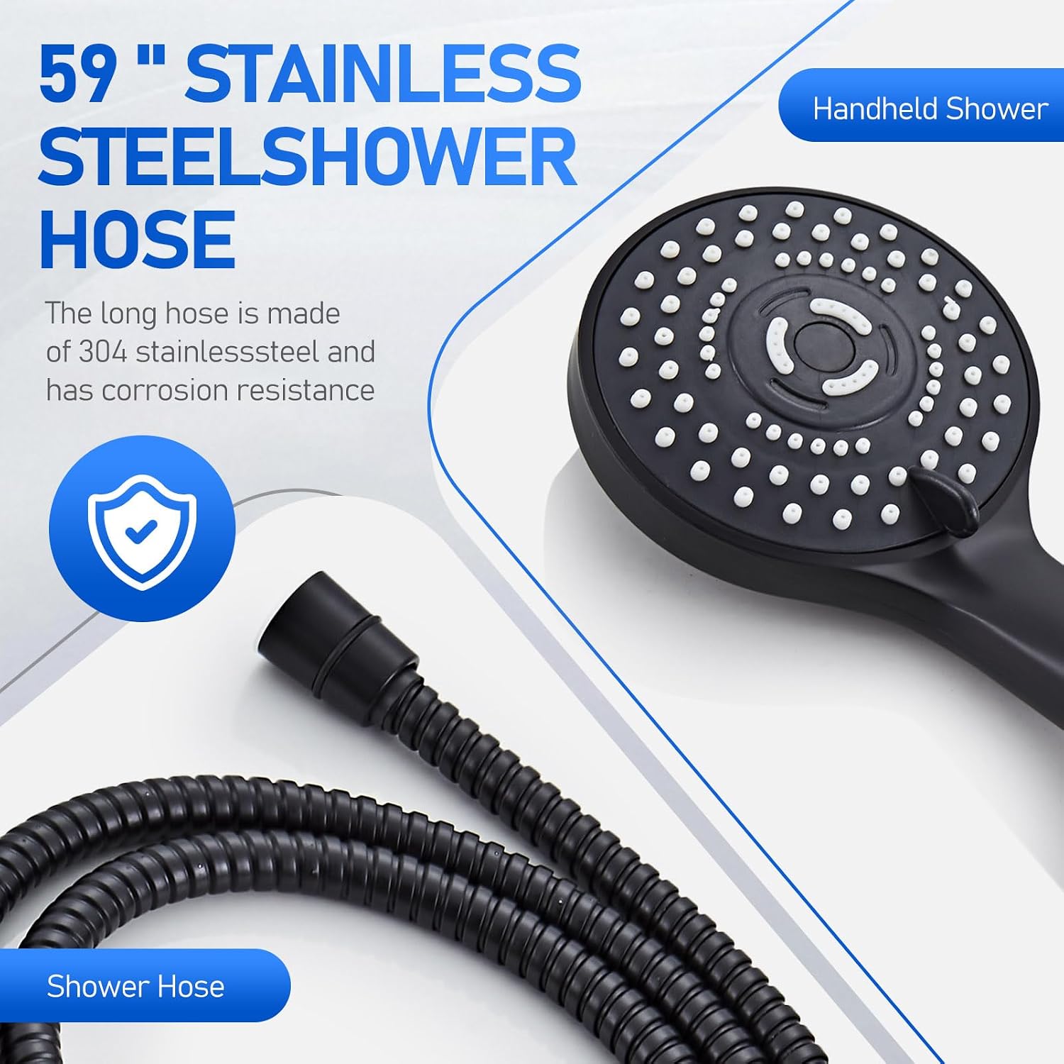 Thumbnail 5 de Seacity Wide Rain Shower Head 10"