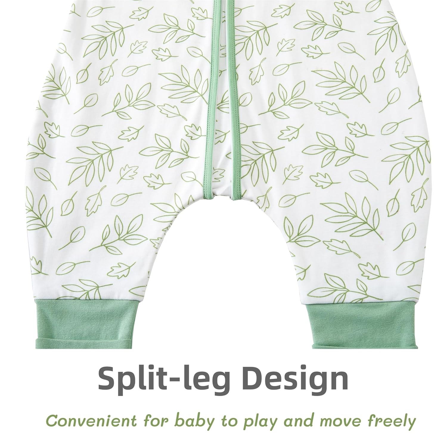 Thumbnail 5 de Chilsuessy Baby-Schlafsack Sommer mit Füßen 0,5 Tog aus 100% Baumwolle (110–120 cm)