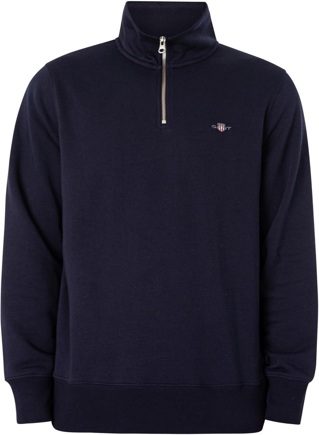 Thumbnail 5 de GANT Mens Half Zip Sweatshirt: Cotton, Long Sleeve