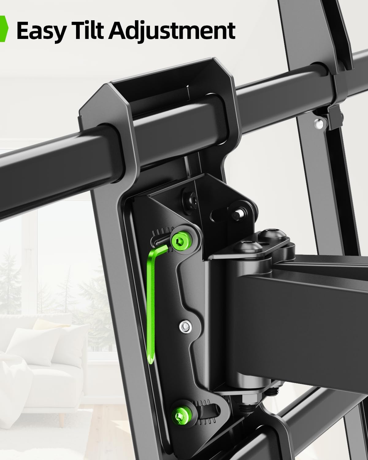 Detalle de USX MOUNT Full-Motion TV Wall Mount, 28-Inch Extension
