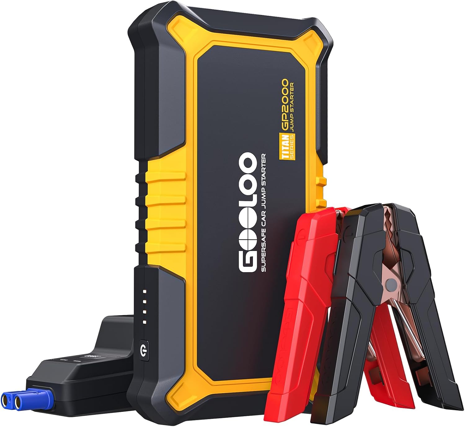 Detalle de GOOLOO GP2000-2000A Portable Car Jump Starter with USB Outputs and LED Light