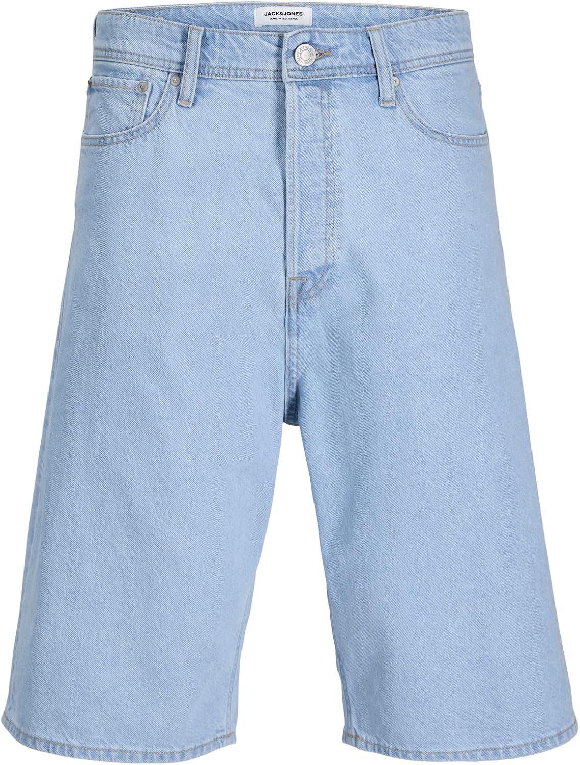 Detalle de JACK & JONES JJiron JJoriginal Sq 730 Sn Short — Short en jean homme, coupe extra baggy, smart casual
