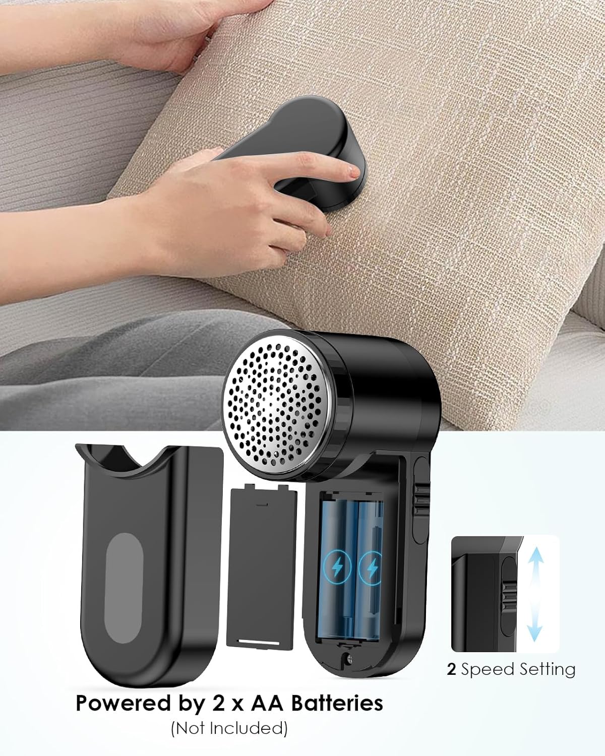 Thumbnail 4 de HOMEASY Fabric Shaver 2-speed lint remover